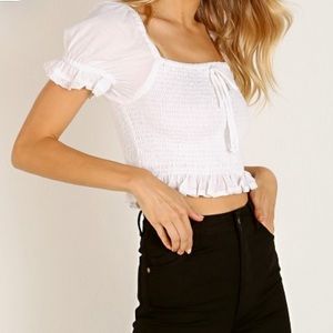 Faithfull the Brand Marie Top White